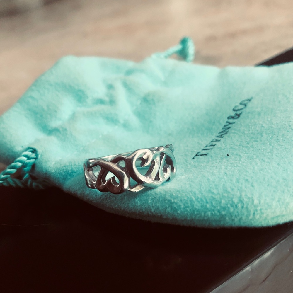 Tiffany & Co Triple Heart ring.
